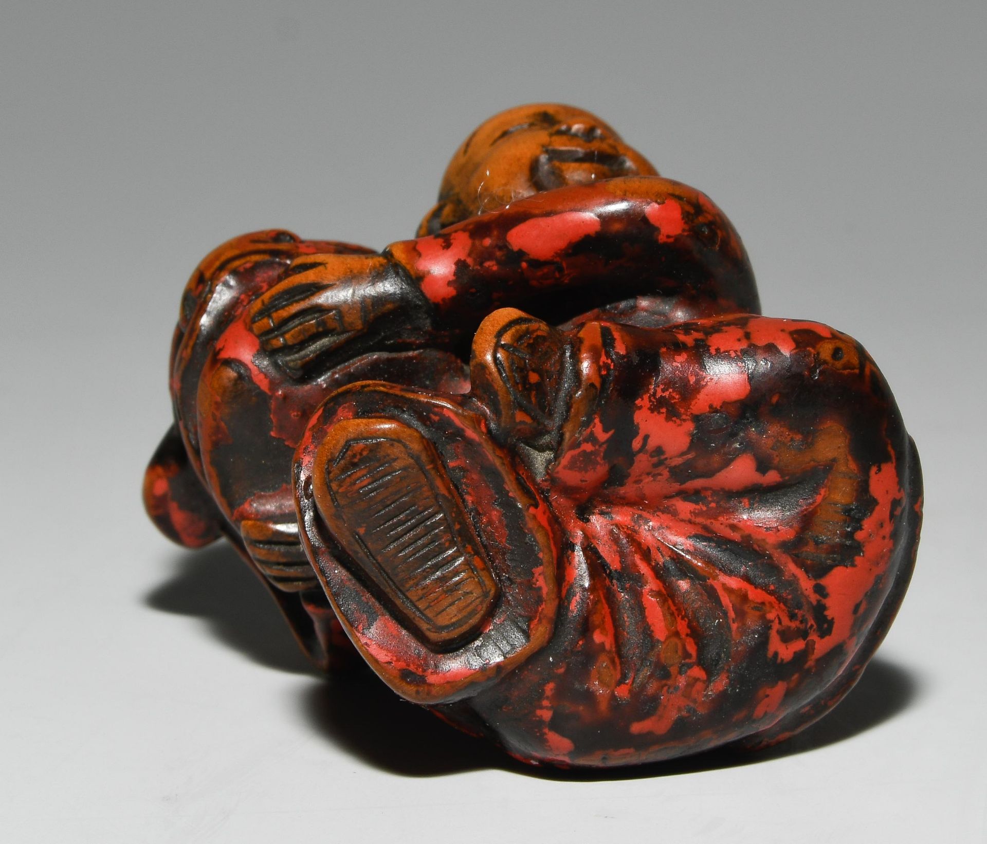 Holz-Netsuke - Bild 7 aus 7