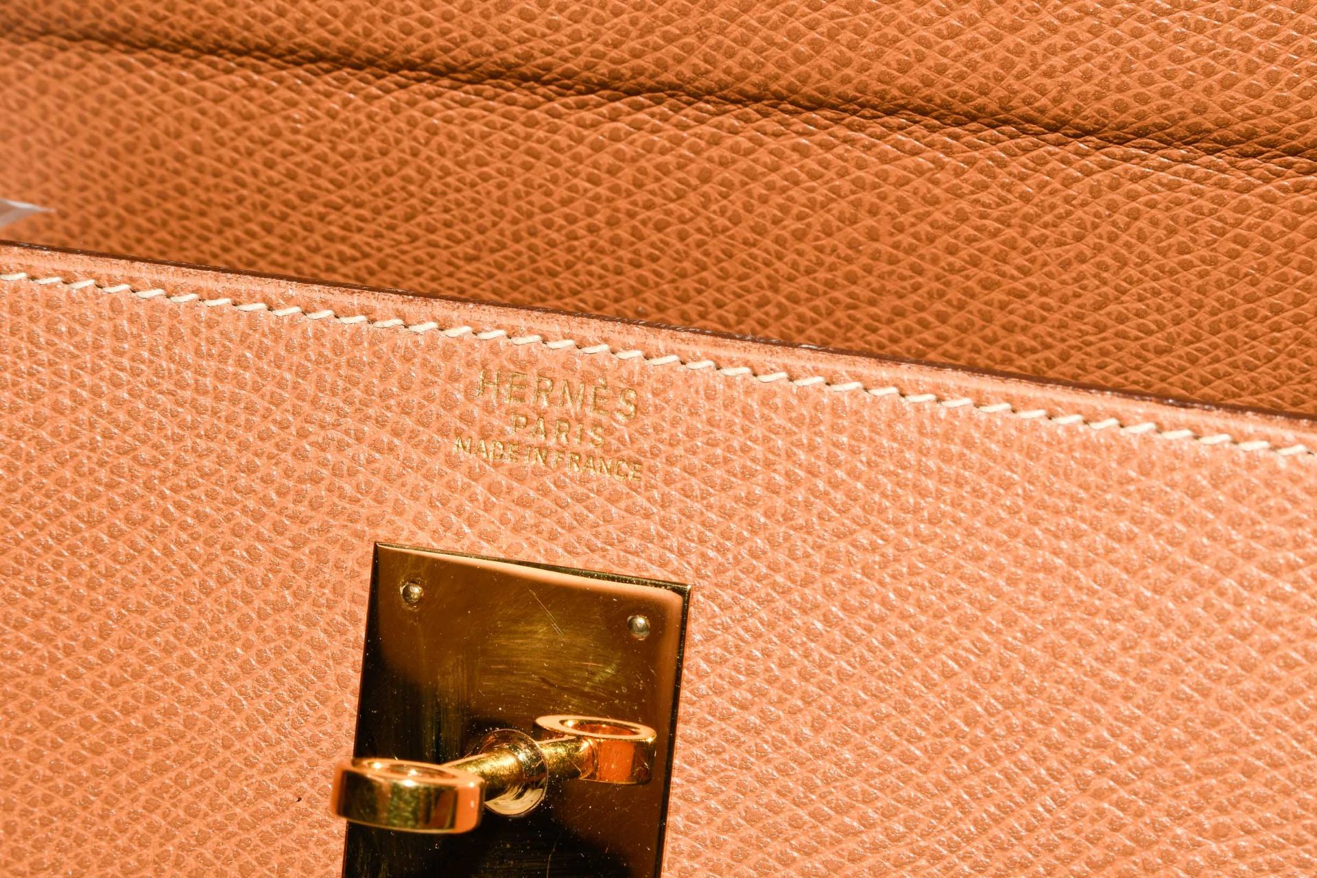 Hermès, Handtasche "Kelly sellier" 32 - Image 10 of 12