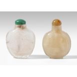 Lot: 2 Snuff Bottles