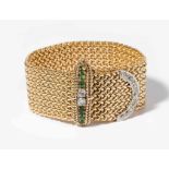 Diamant-Smaragd-Bracelet