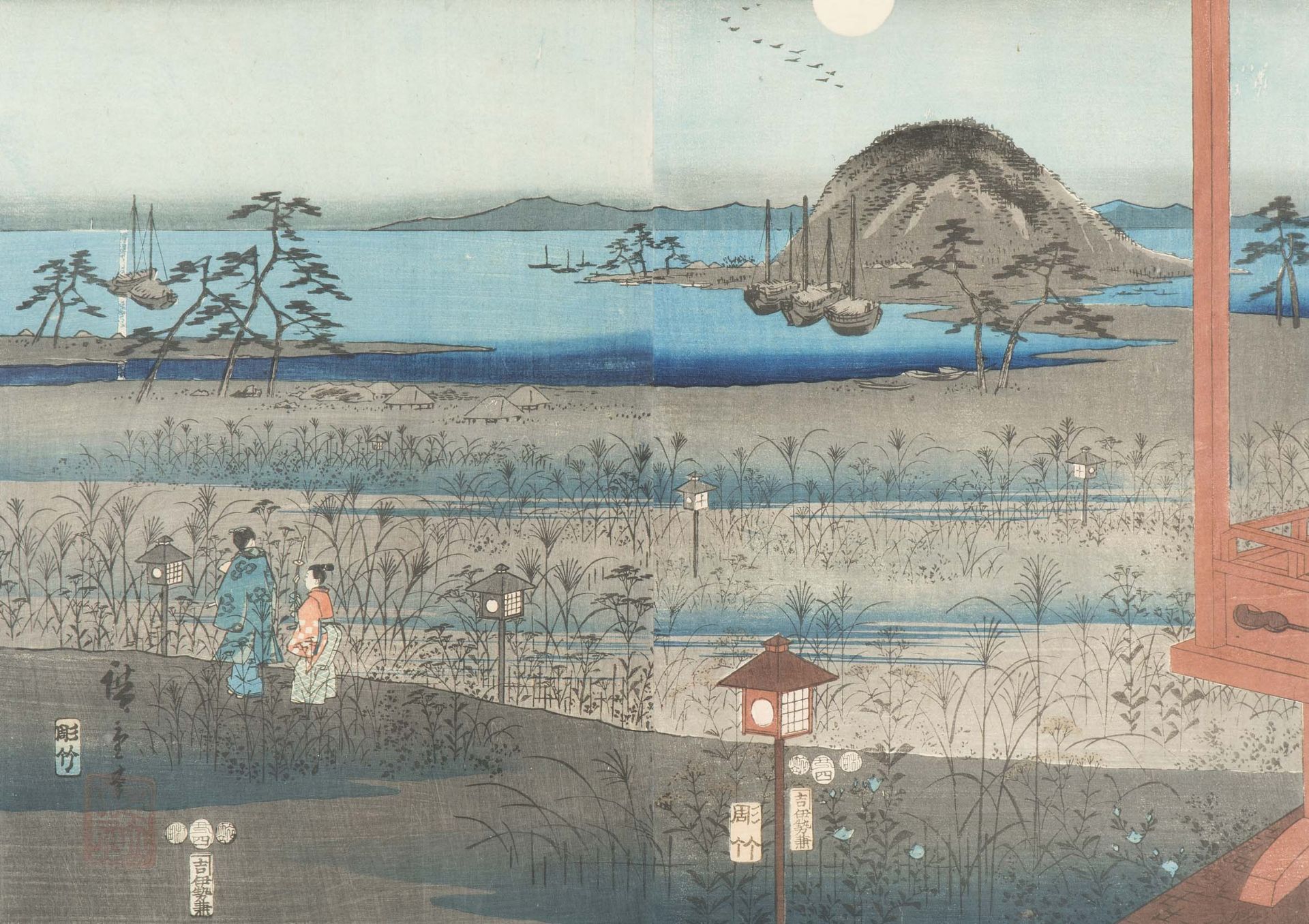 Hiroshige (1797–1858) und Toyokuni III (1786–1864)