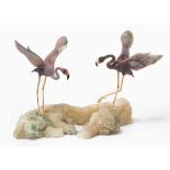 Tierfiguren: Flamingo-Paar