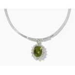 Peridot-Brillant-Collier