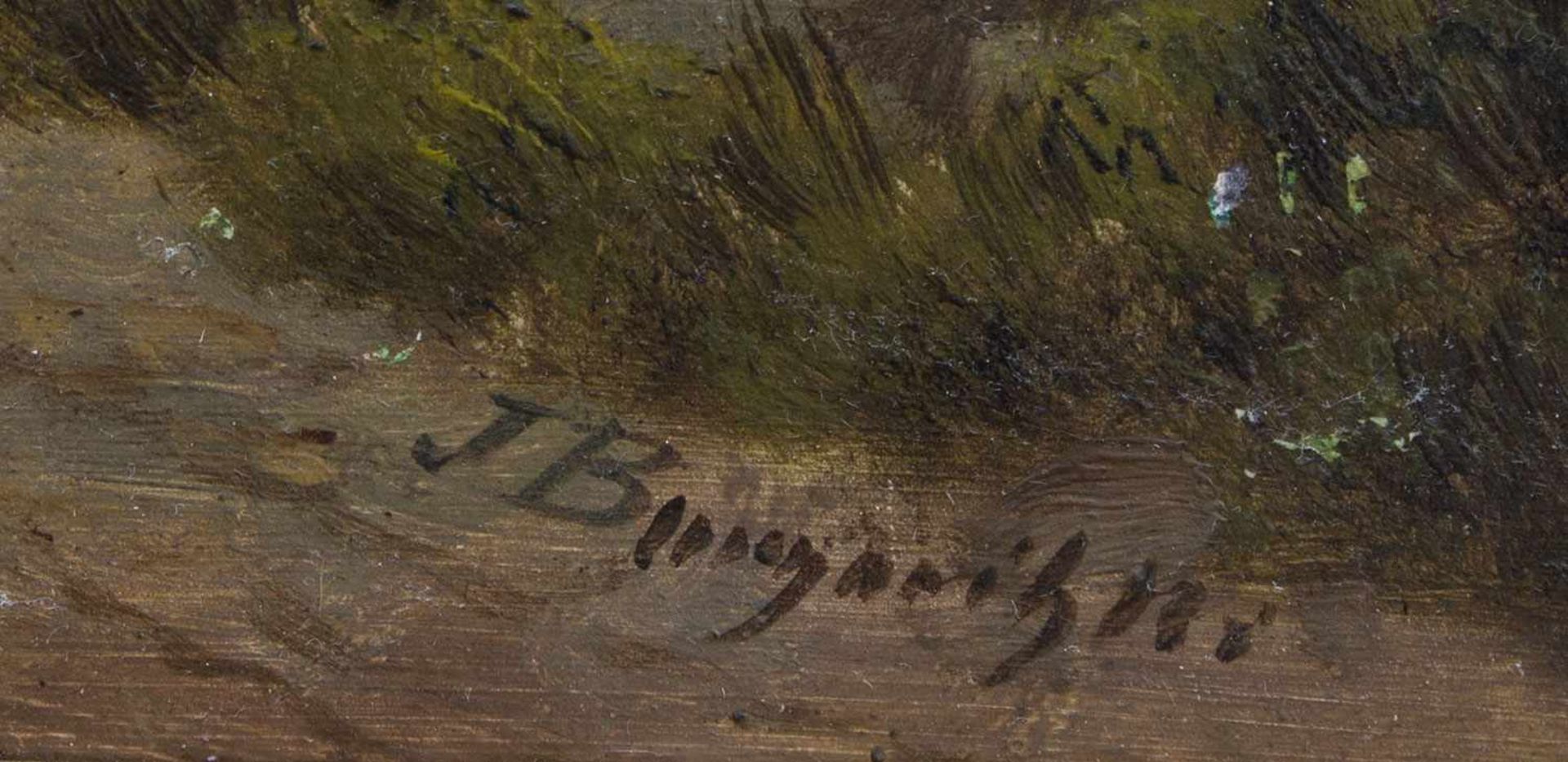 Josef Burgaritzky(Molln/ Österreich 1836 - 1890 Wien, österreichischer Landschaftsma - Image 2 of 2
