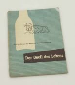 BroschüreDDR 1955, „Der Quell des Lebens - Der Milchstrom von der Quelle bis zum Fe