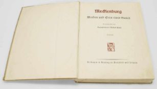 Gauamtsleiter Richard Crull (Hrsg.)„Mecklenburg - Werden und sein eines Gaues“, Ve
