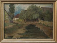 Thuro Balzer(Weißhof 1882 - 1967 Hannover, deutscher Landschaftsmaler u. Grafiker, St