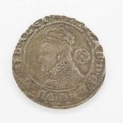 6 Pence/ SixpenceEngland 1593, Elisabeth I., Silber