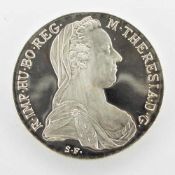 TheresientalerÖsterreich 1780 (NP), Marie Theresia, Silber, PP