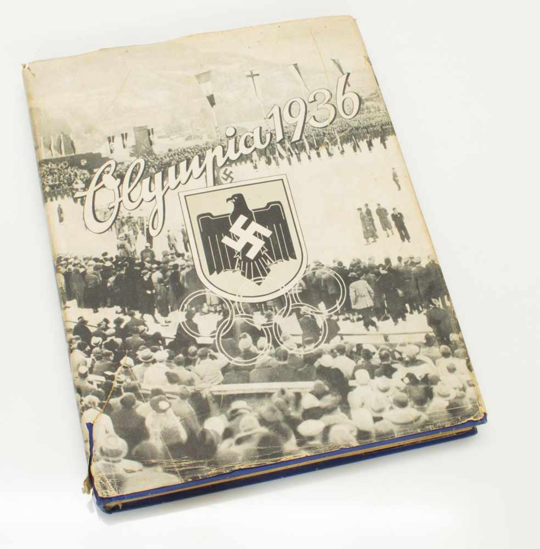 Sammelbilderalbum„Olympia 1936“ Band 1, Cigaretten Bilderdiens Hamburg-Bahrenfeld