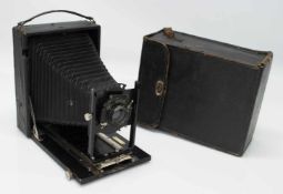 Platten-/ Laufbodenkameraum 1910, 17 x 12 mm, Koilos Verschluss, Original Tasche u. Zu