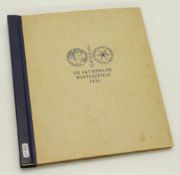 Sammelbilderalbum„VII. Olympische Winterspiele 1956“, VEB Volkskunstverlag Reichen