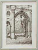 Monogrammist DRE(Maler u. Zeichner des 20. Jh.)Portal des Schlosses und Alter Gart