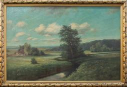 Armin Vogt(Landschaftsmaler d. 1. Hälfte d. 20. Jh.)NiederlausitzÖl/ Leinwan