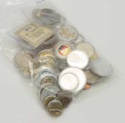 LotMünzen und Medaillen, über 550g, ungeprüft