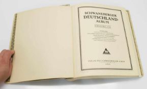 BriefmarkenalbumSchwaneberger - Deutschland - Album Band 2, Leipzig 1939, Vordruckalbu