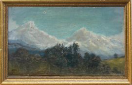 Eduard Hartung(Spengarsken/ Pommern 1856 - 1939 Jena, deutscher Landschaftsmaler u. Im