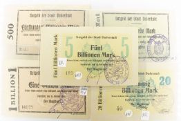 Lot Papiernotgeld