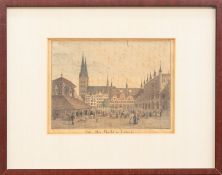 „Der Markt in Lübeck“