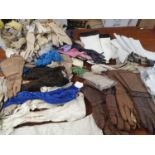 A very large quantity of Gloves, leather etc.