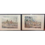 A really good set of four 19th Century hand coloured Prints after Henry Alken. by T Sutherland