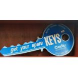 A Keys Cut Advertising. 79 cm H
