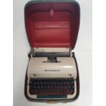 A Remington Typewriter.