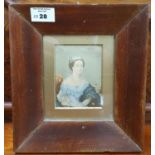 A 19th Century Miniature. 7.5 x 10 cms approx.