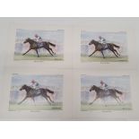 A set of fifty signed limited edition coloured Prints of ' Dancing Brave' in numerical order.