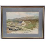 An early 20th Century Watercolour of the west of Ireland. 51 x 39 cms.