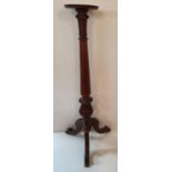 A Fantastic early 19th Century Mahogany Torchere of large proportions.