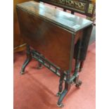 An Edwardian Mahogany Sutherland Table.