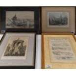 A quantity of 19th Century and later Engravings.
