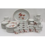 A large quantity of Royal Doulton 'Field flowers' pattern Dinner Wares.