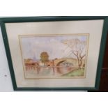 Two nice 20th Century Watercolours of country scenes by William Clarke signed lower right. 36 x 25