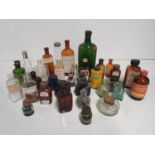 A quantity of Medicine and Ink Bottles.