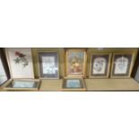 A quantity of Still Life Pictures,Oils and Prints.