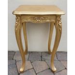 A gilt timber Table.