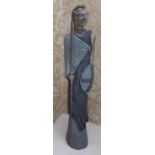 Two African Figures. 53 cms high.