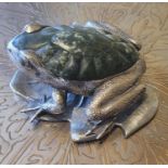 A Maitland - Smith of London silvered Frog.