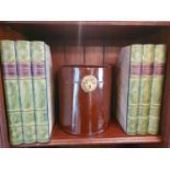 A small quantity of Book fronts along with an Oriental bin.