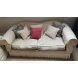 A modern two seater Couch. Sold subject to extraction.
