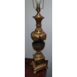 A really good heavy Brass Table Lamp.