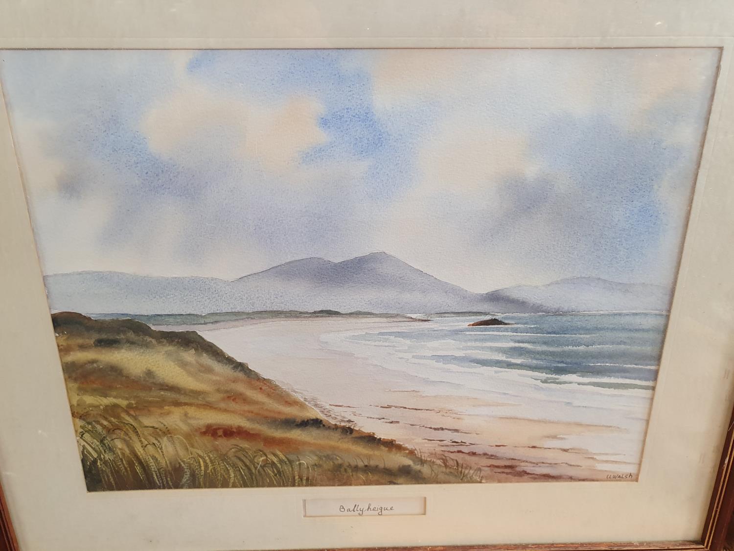 A good quantity of Irish Watercolours by various artists. B Bohan, Ballyheige by Una Walsh, River - Image 2 of 4