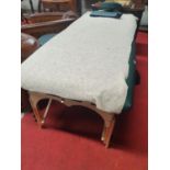 A really good fold up Therapy Table. 187 x 80 x H 67 cm approx.