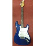 A Shine Electric Guitar, nearly new and in sleeve.