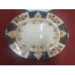 A good 19th Century Meat Platter along with others, a jug, tazza and other items.