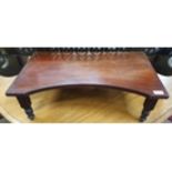 An Edwardian Mahogany Piano Stool, an early 19th Century Mahogany bed Tray Table along with a