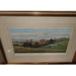 An artist's proof Print after Donald Ayres 'Fresh Found', signed in margin. 45 x 26 cms approx., "
