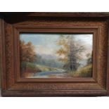 Three 19th Century Oils of country scenes.